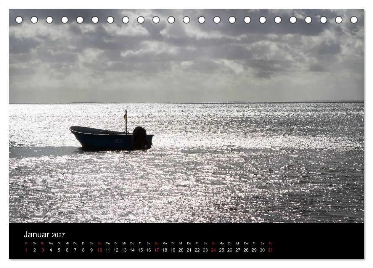 Bild: 9783594249291 | Sehnsucht nach Meer (Tischkalender 2027 DIN A5 quer), CALVENDO...