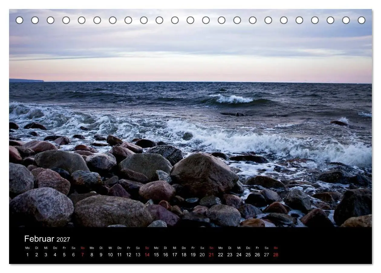 Bild: 9783594249291 | Sehnsucht nach Meer (Tischkalender 2027 DIN A5 quer), CALVENDO...