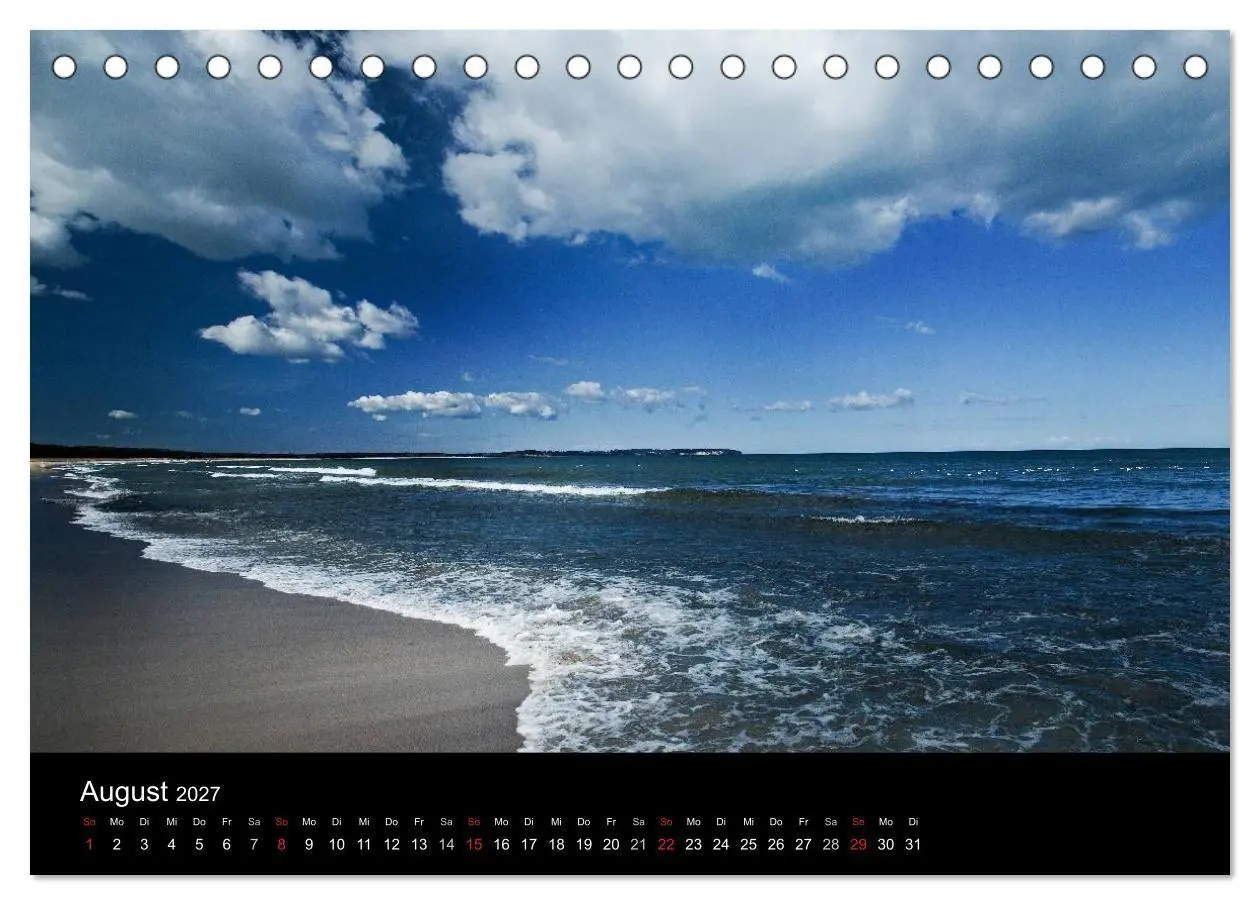 Bild: 9783594249291 | Sehnsucht nach Meer (Tischkalender 2027 DIN A5 quer), CALVENDO...