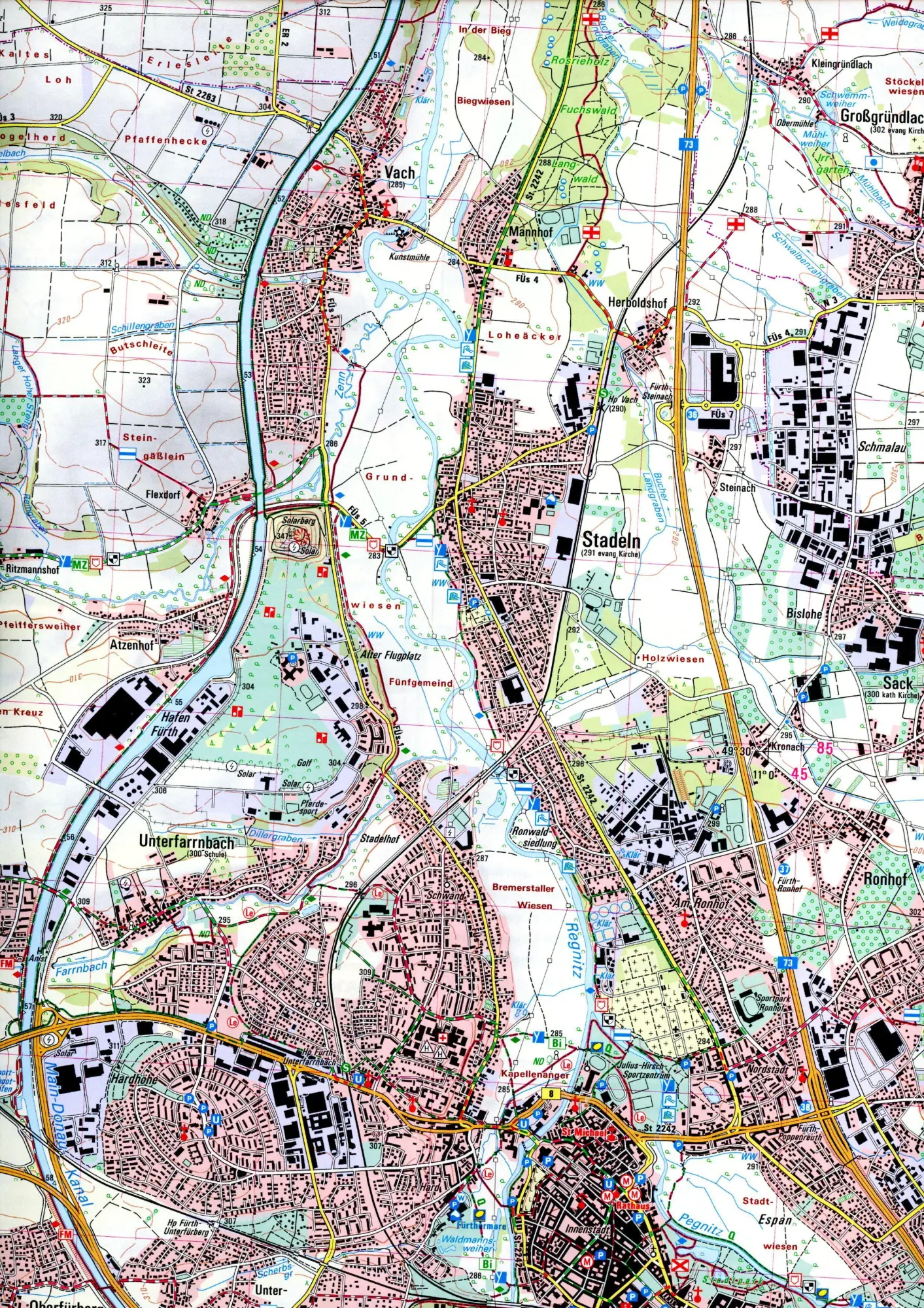 Bild: 9783899339291 | Nürnberg 1 : 25 000 | Digitalisierung | (Land-)Karte | Deutsch | 2022