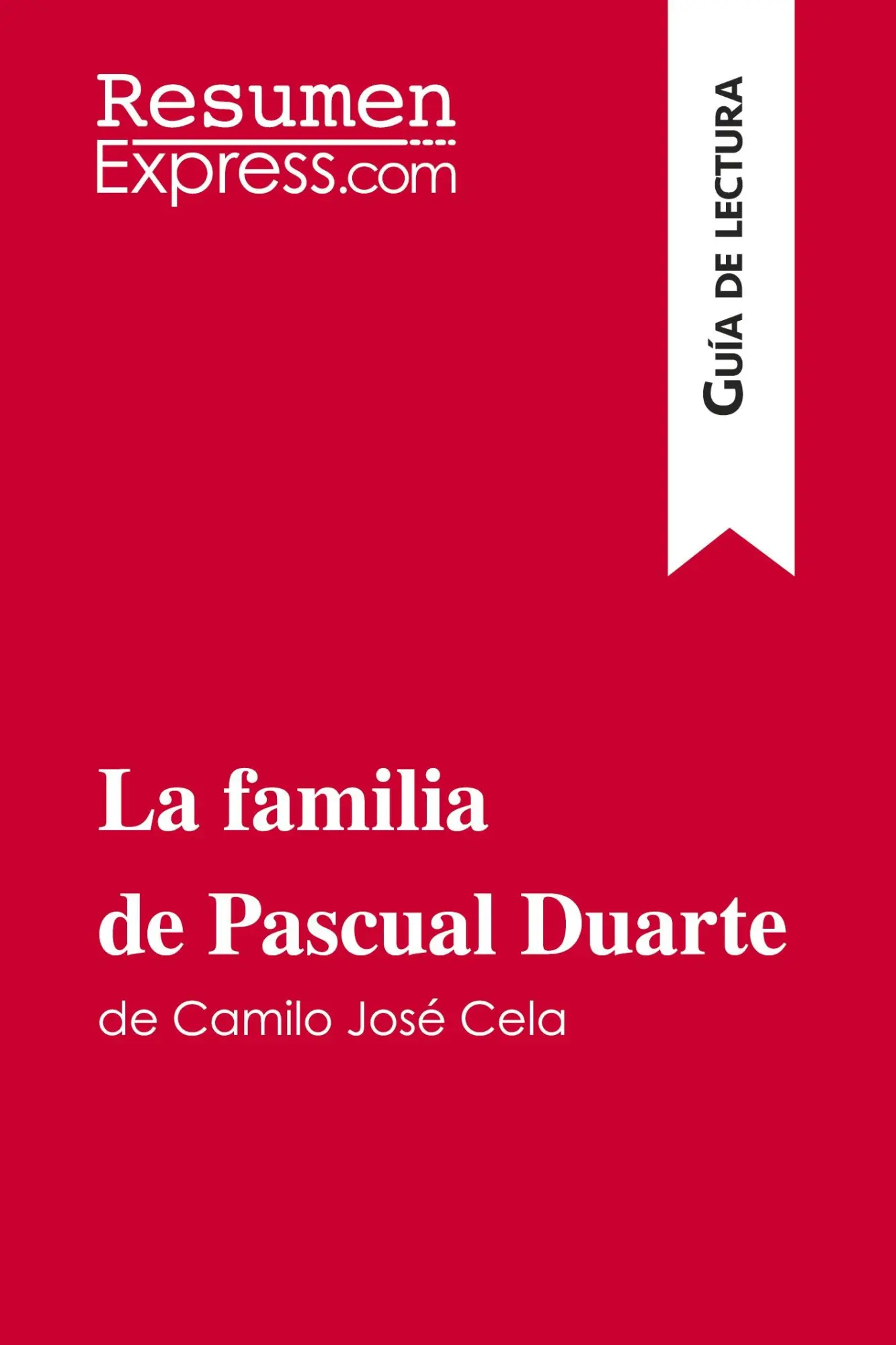Cover: 9782806289391 | La familia de Pascual Duarte de Camilo José Cela (Guía de lectura)