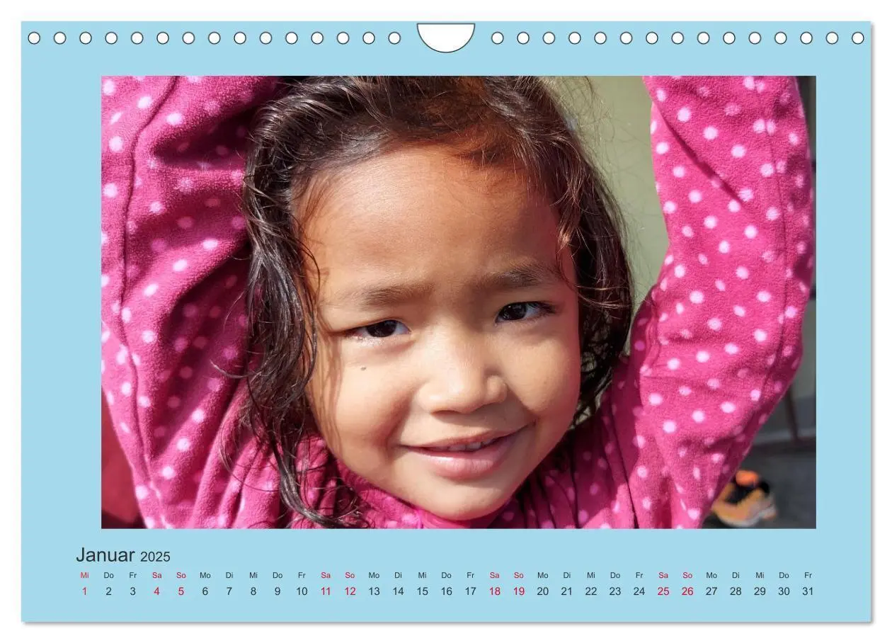 Bild: 9783435219391 | Kalender der Nepal Kinderhilfe e.V. (Wandkalender 2025 DIN A4...