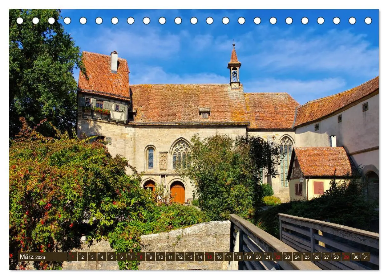 Bild: 9783457929391 | Rothenburg o. d. Tauber - Perle des Taubertales (Tischkalender 2026...