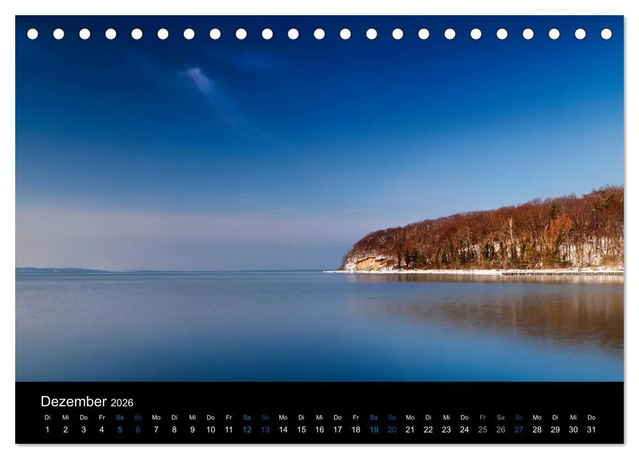 Bild: 9783516189391 | Ostsee (Tischkalender 2026 DIN A5 quer), CALVENDO Monatskalender