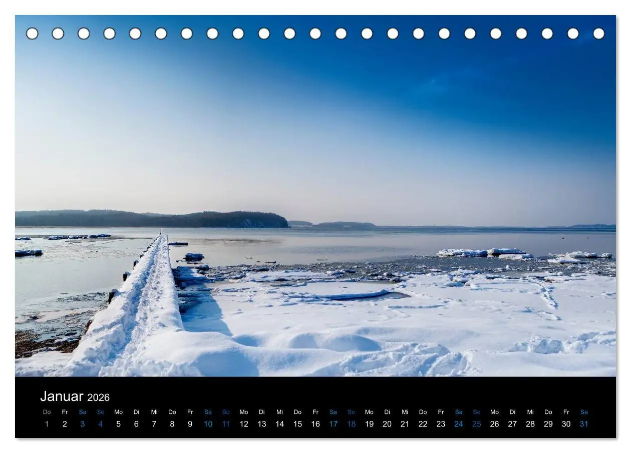Bild: 9783516189391 | Ostsee (Tischkalender 2026 DIN A5 quer), CALVENDO Monatskalender