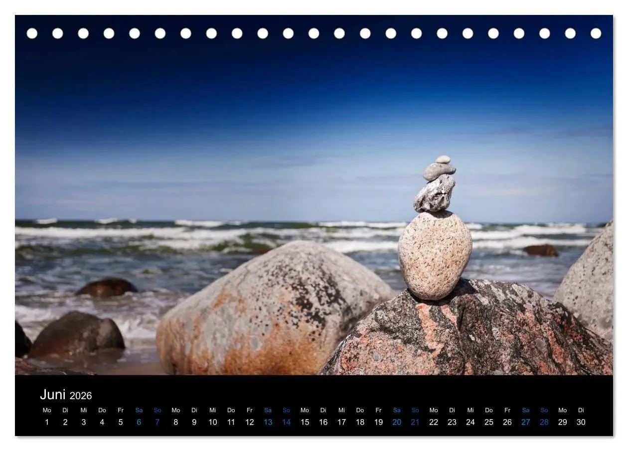 Bild: 9783516189391 | Ostsee (Tischkalender 2026 DIN A5 quer), CALVENDO Monatskalender
