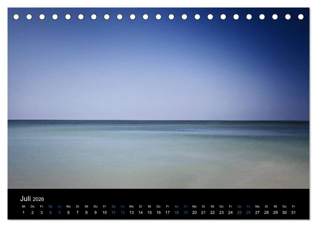 Bild: 9783516189391 | Ostsee (Tischkalender 2026 DIN A5 quer), CALVENDO Monatskalender