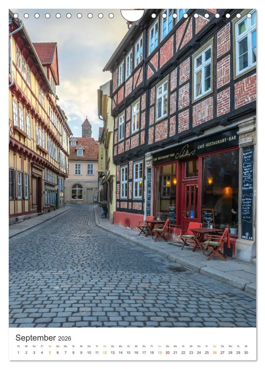 Bild: 9783516329391 | Altstadt Quedlinburg (Wandkalender 2026 DIN A4 hoch), CALVENDO...