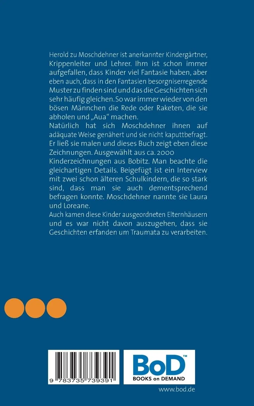 Rückseite: 9783735739391 | Außerirdische entführen unsere Kinder | Zeichnungen und Interviews