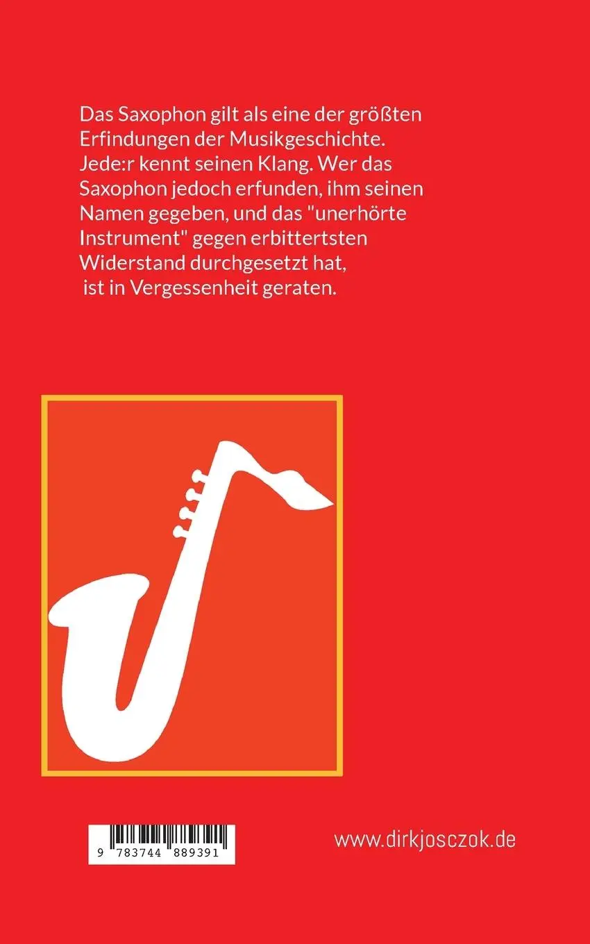 Rückseite: 9783744889391 | Sax | Dirk Josczok | Taschenbuch | Paperback | 44 S. | Deutsch | 2023