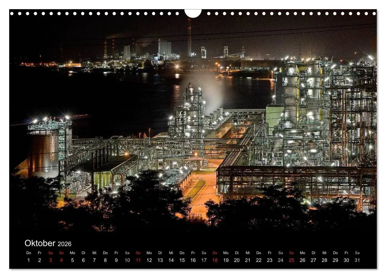 Bild: 9783516009491 | Duisburgs Nächte (Wandkalender 2026 DIN A3 quer), CALVENDO...
