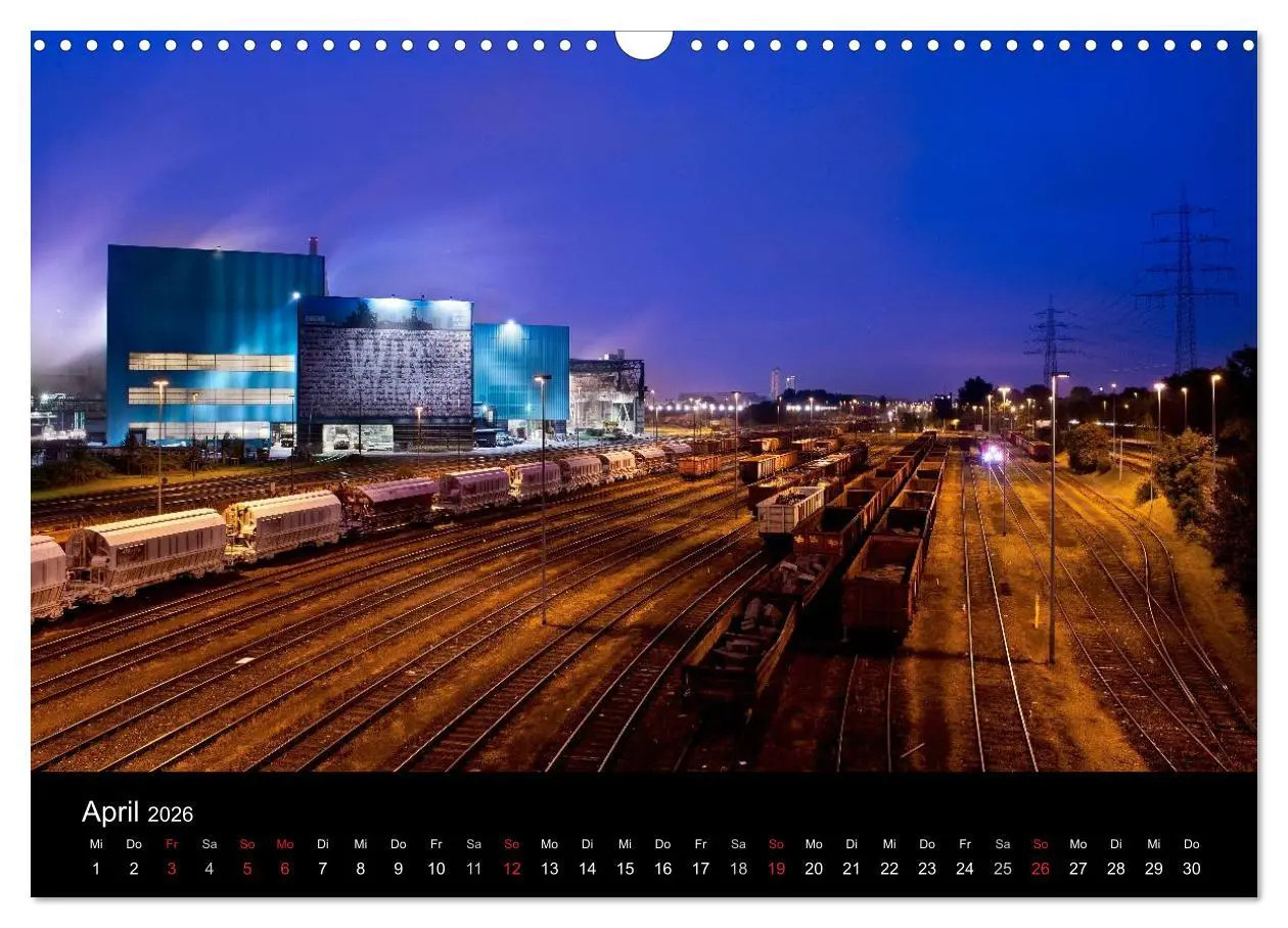 Bild: 9783516009491 | Duisburgs Nächte (Wandkalender 2026 DIN A3 quer), CALVENDO...