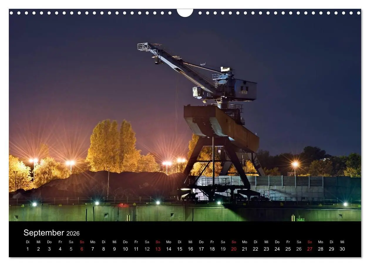 Bild: 9783516009491 | Duisburgs Nächte (Wandkalender 2026 DIN A3 quer), CALVENDO...