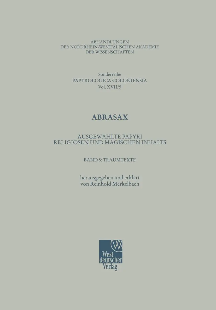 Cover: 9783531099491 | Traumtexte | Maria Totti (u. a.) | Taschenbuch | vii | Deutsch | 2001