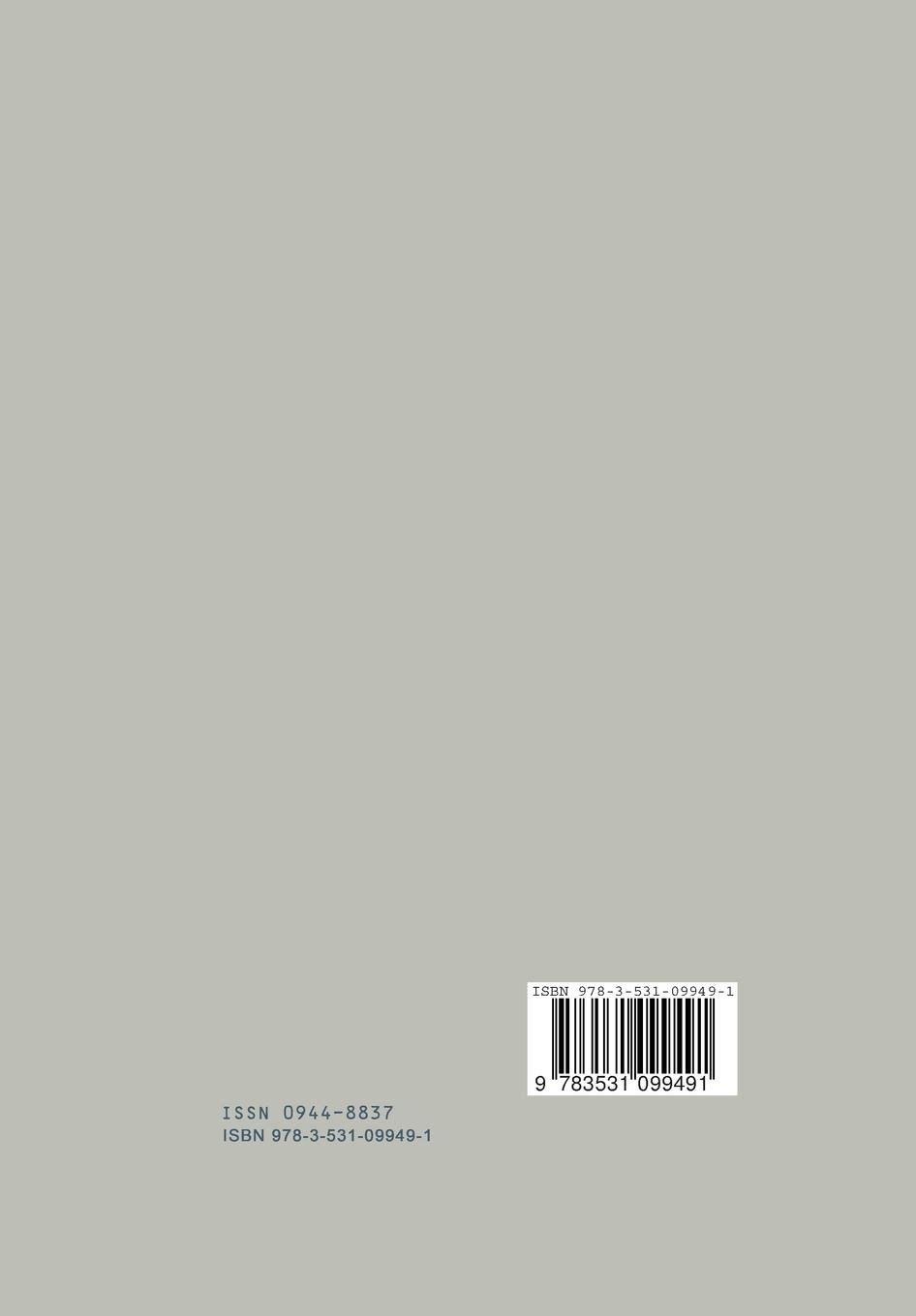 Rückseite: 9783531099491 | Traumtexte | Maria Totti (u. a.) | Taschenbuch | vii | Deutsch | 2001