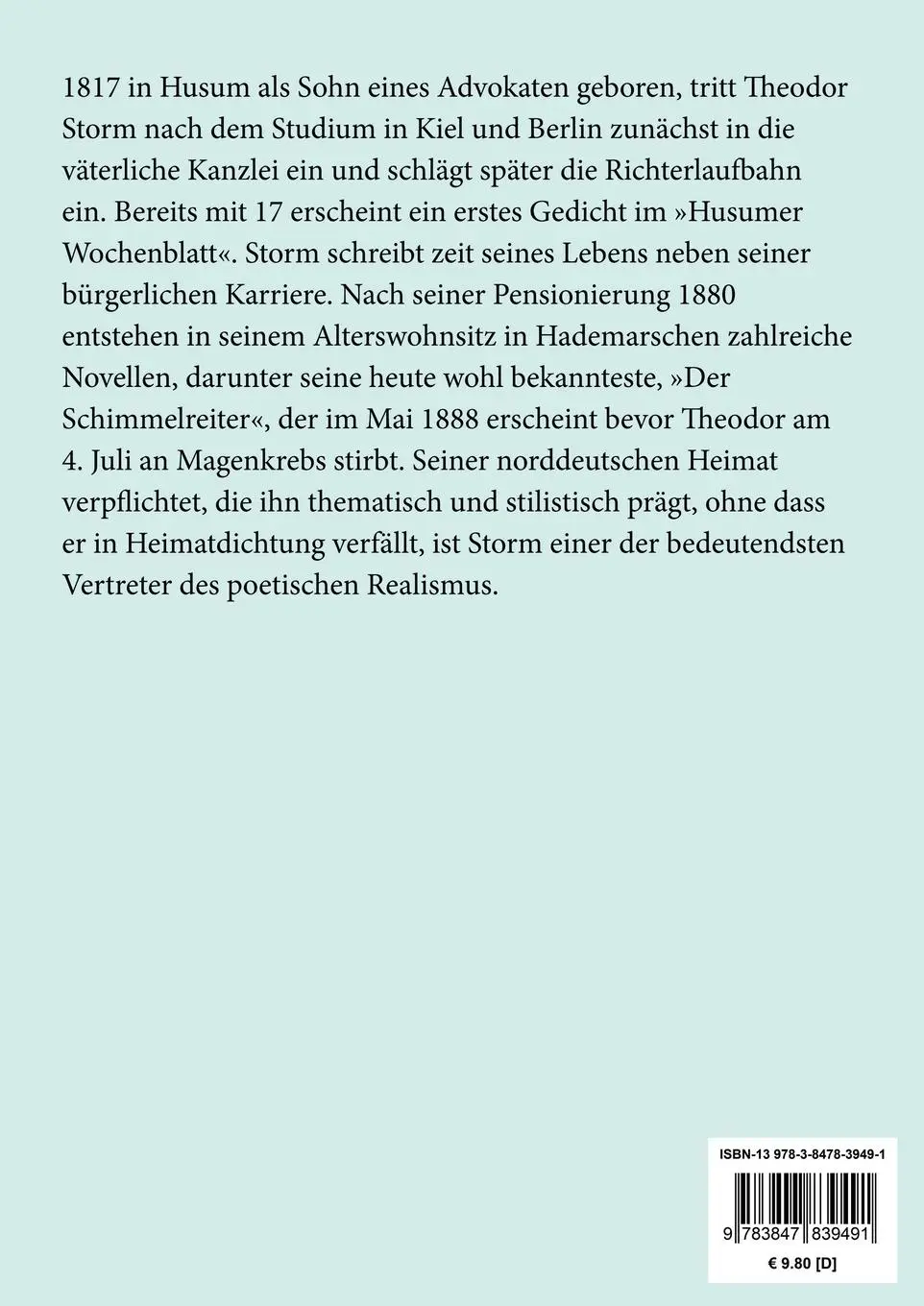 Rückseite: 9783847839491 | Eine Halligfahrt / In St. Jürgen / Draußen im Heidedorf (Großdruck)