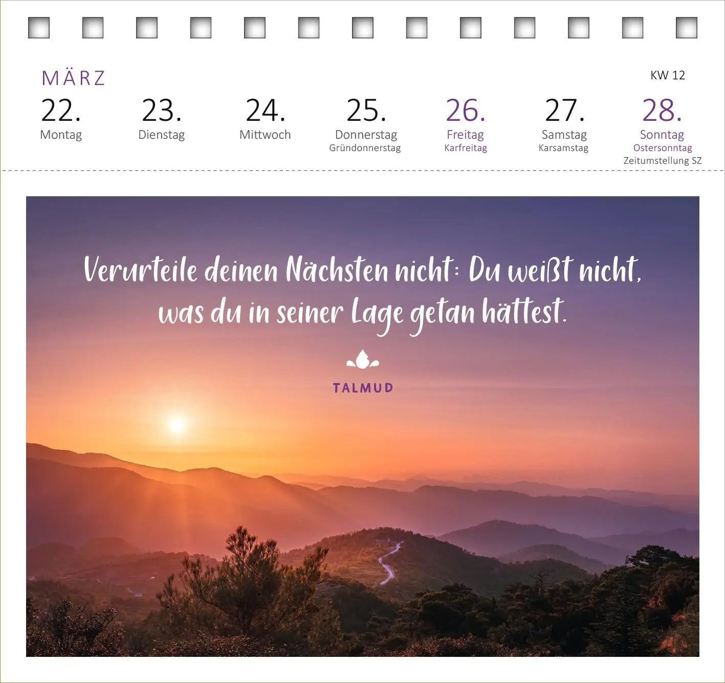 Bild: 4014489139591 | Postkartenkalender Innere Stärke 2027 | Kalender | 108 S. | Deutsch