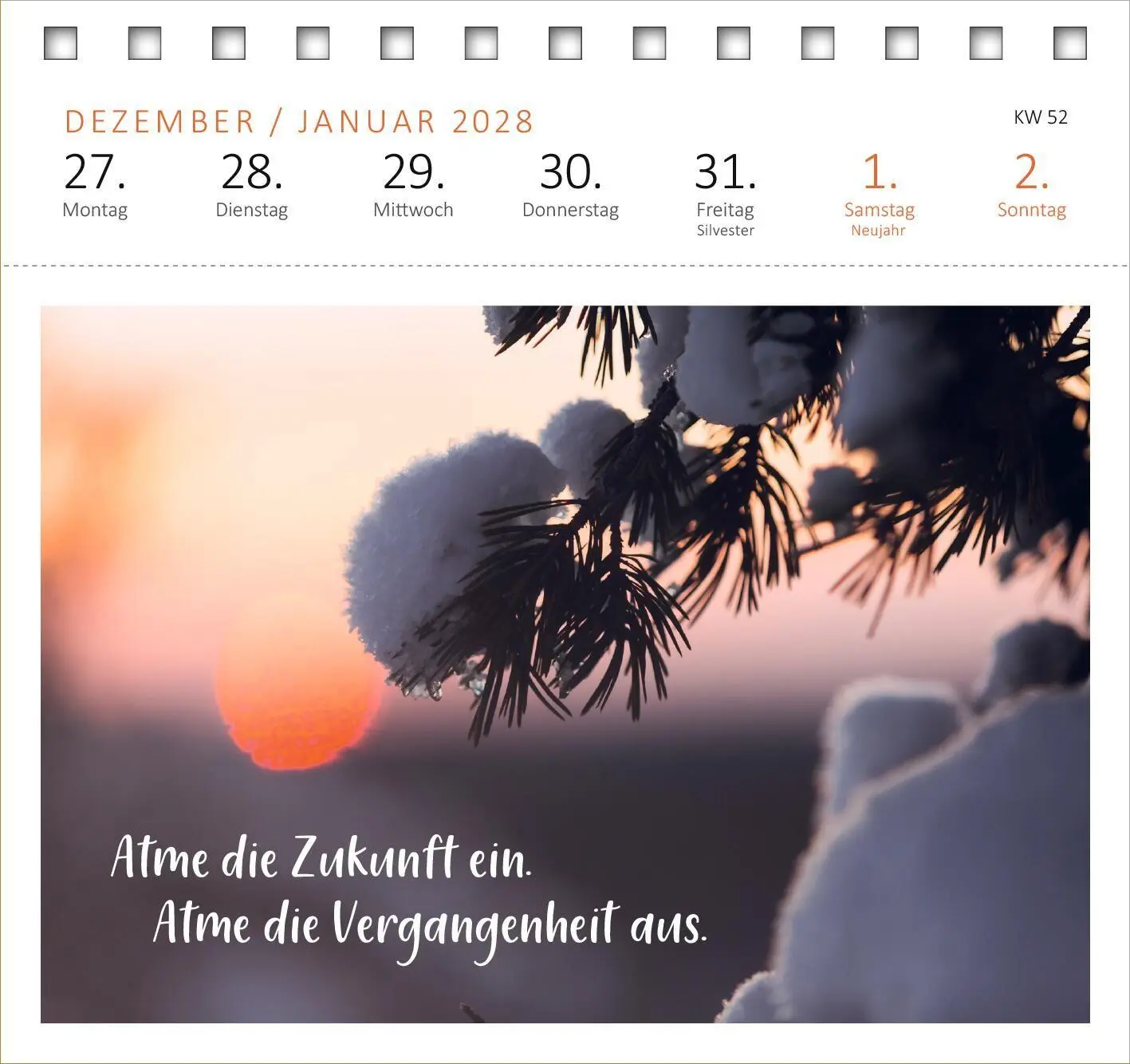 Bild: 4014489139591 | Postkartenkalender Innere Stärke 2027 | Kalender | 108 S. | Deutsch