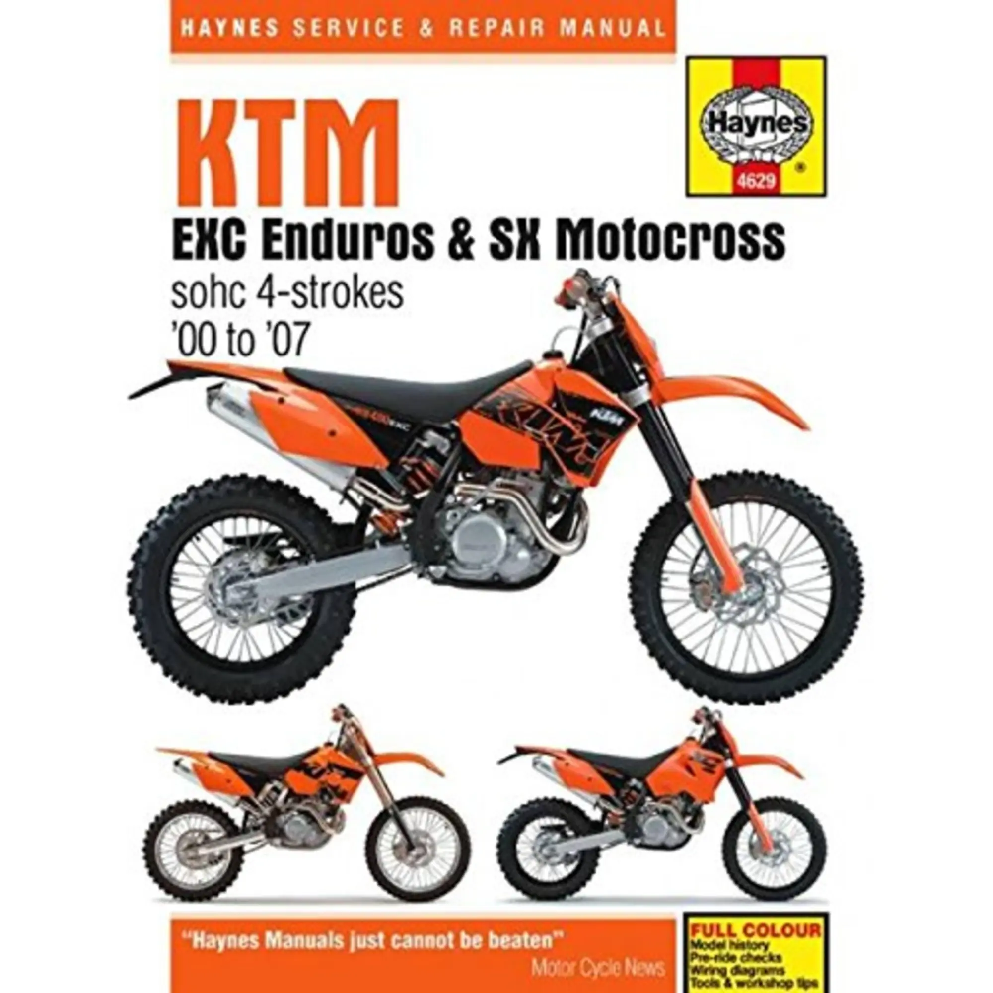 Cover: 9780857339591 | KTM EXC Enduros &amp; SX Motocross sohc 4-strokes (00 - 07) | Publishing