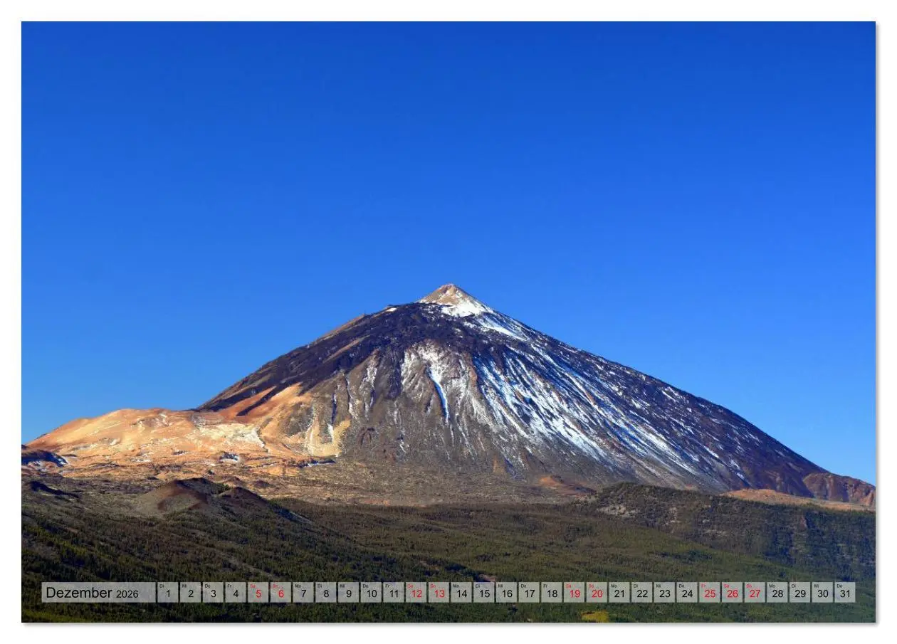 Bild: 9783516619591 | Teneriffa - Insel der Glückseligen (Tischkalender 2026 DIN A5...