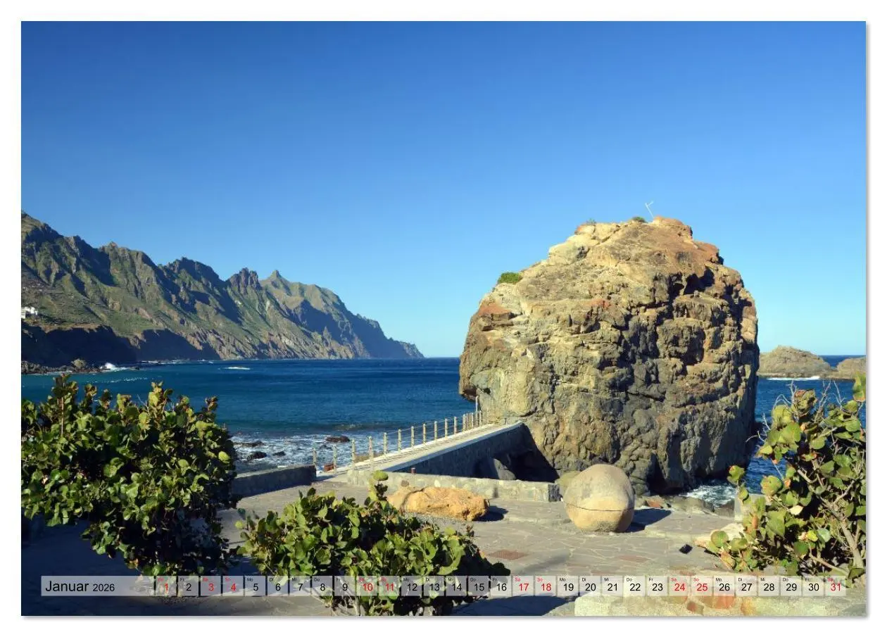 Bild: 9783516619591 | Teneriffa - Insel der Glückseligen (Tischkalender 2026 DIN A5...