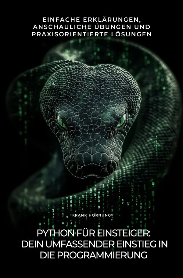 Cover: 9783819039591 | Python für Einsteiger: Dein umfassender Einstieg in die Programmierung