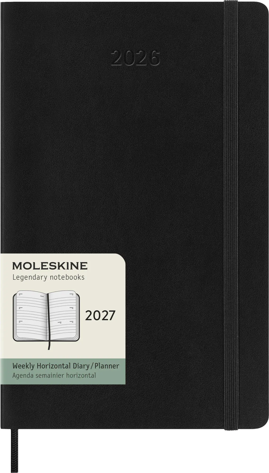 Cover: 8056999279691 | Moleskine 12 Monate Wochen Notizkalender 2027, Large/A5, 1 Wo = 2...