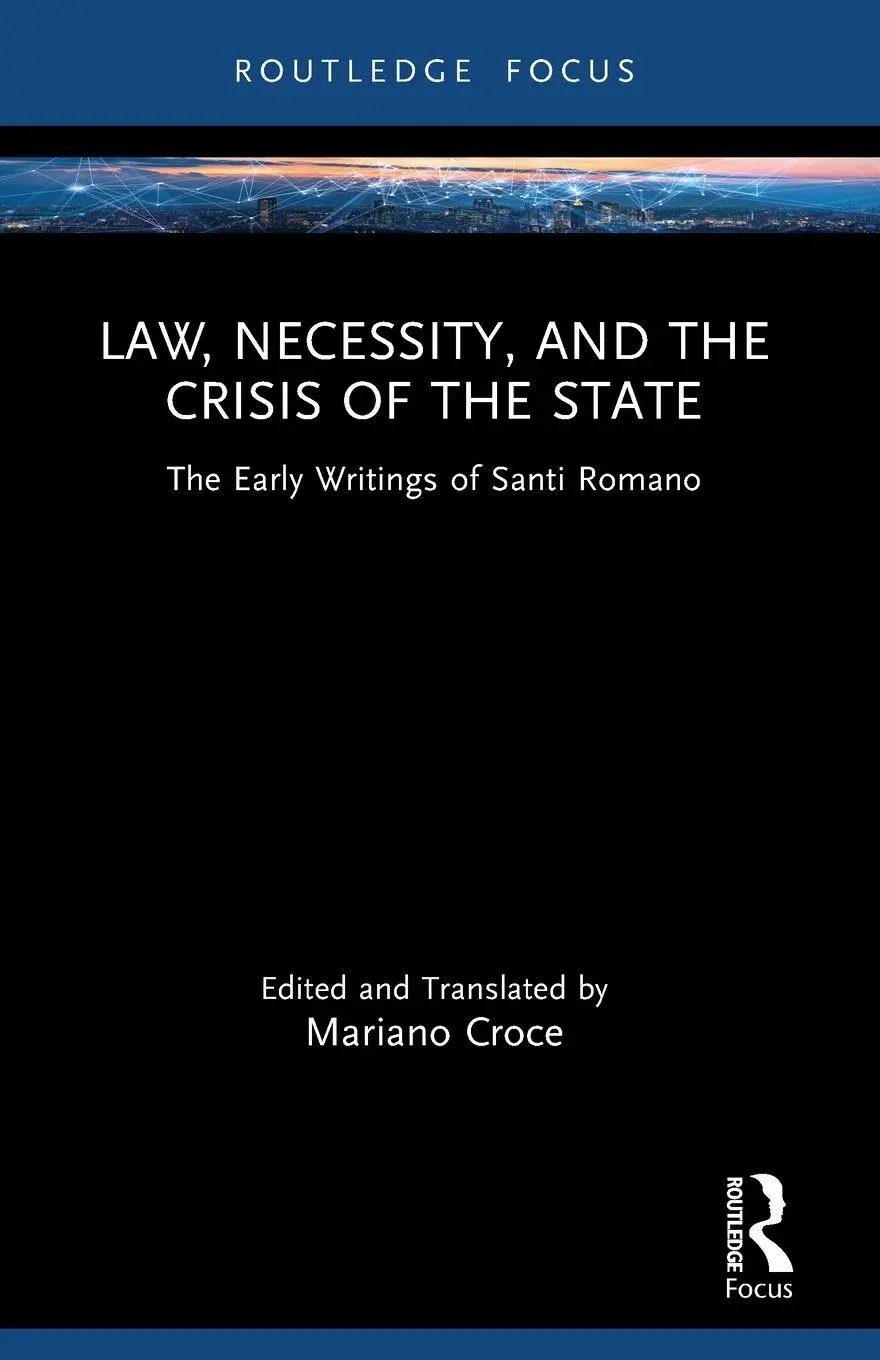 Cover: 9781032389691 | Law, Necessity, and the Crisis of the State | Mariano Croce | Buch