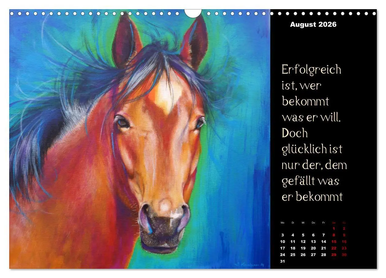 Bild: 9783457759691 | Die Botschaft der Krafttiere (Wandkalender 2026 DIN A3 quer),...