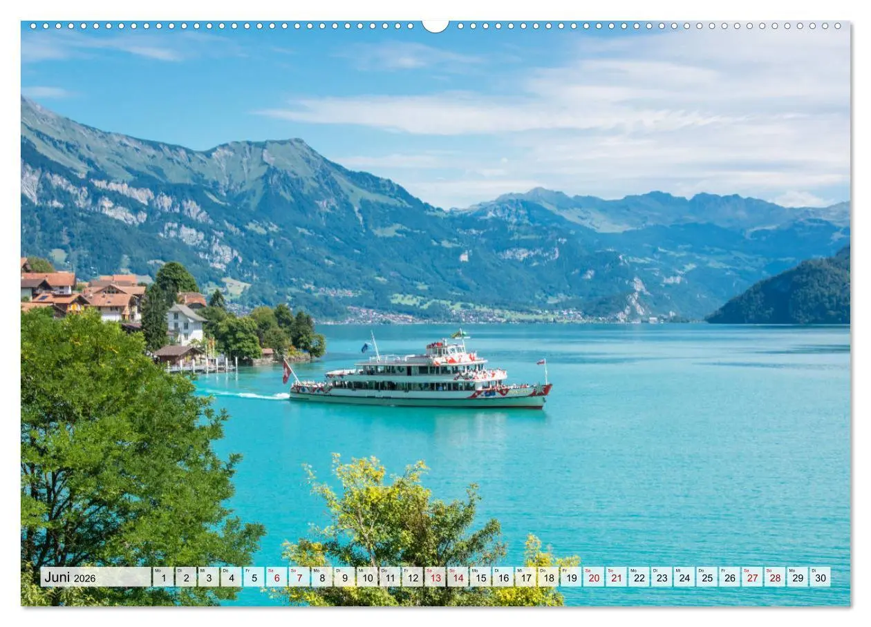 Bild: 9783457829691 | Der Brienzersee - Im Herzen des Berner Oberlandes (Wandkalender...