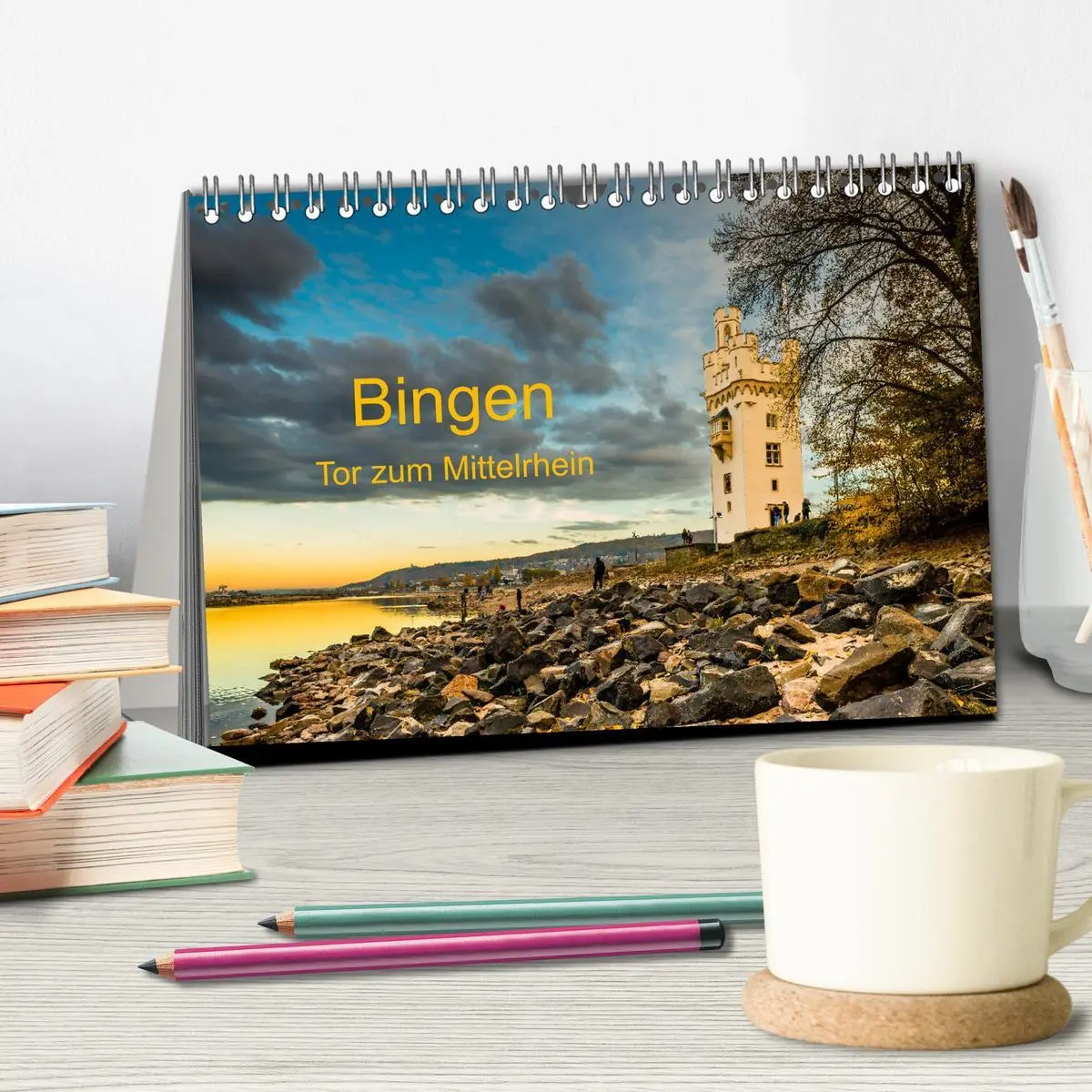 Bild: 9783516089691 | Bingen - Tor zum Mittelrhein (Tischkalender 2026 DIN A5 quer),...