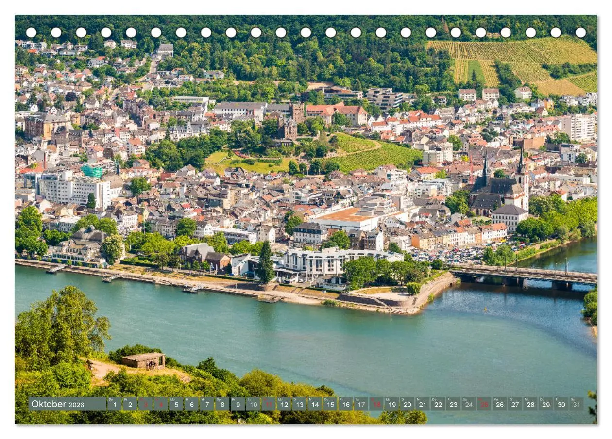 Bild: 9783516089691 | Bingen - Tor zum Mittelrhein (Tischkalender 2026 DIN A5 quer),...