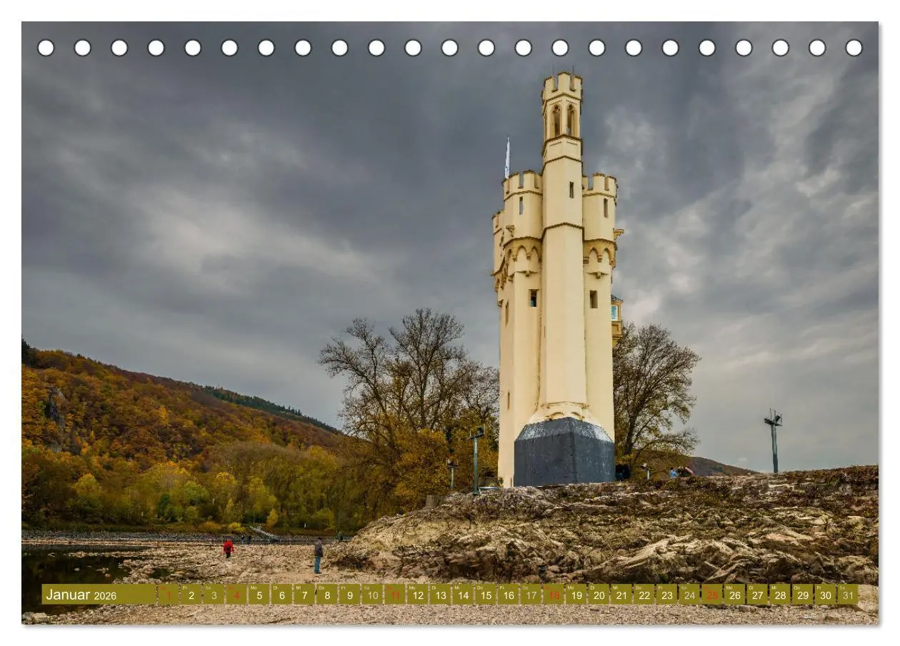Bild: 9783516089691 | Bingen - Tor zum Mittelrhein (Tischkalender 2026 DIN A5 quer),...