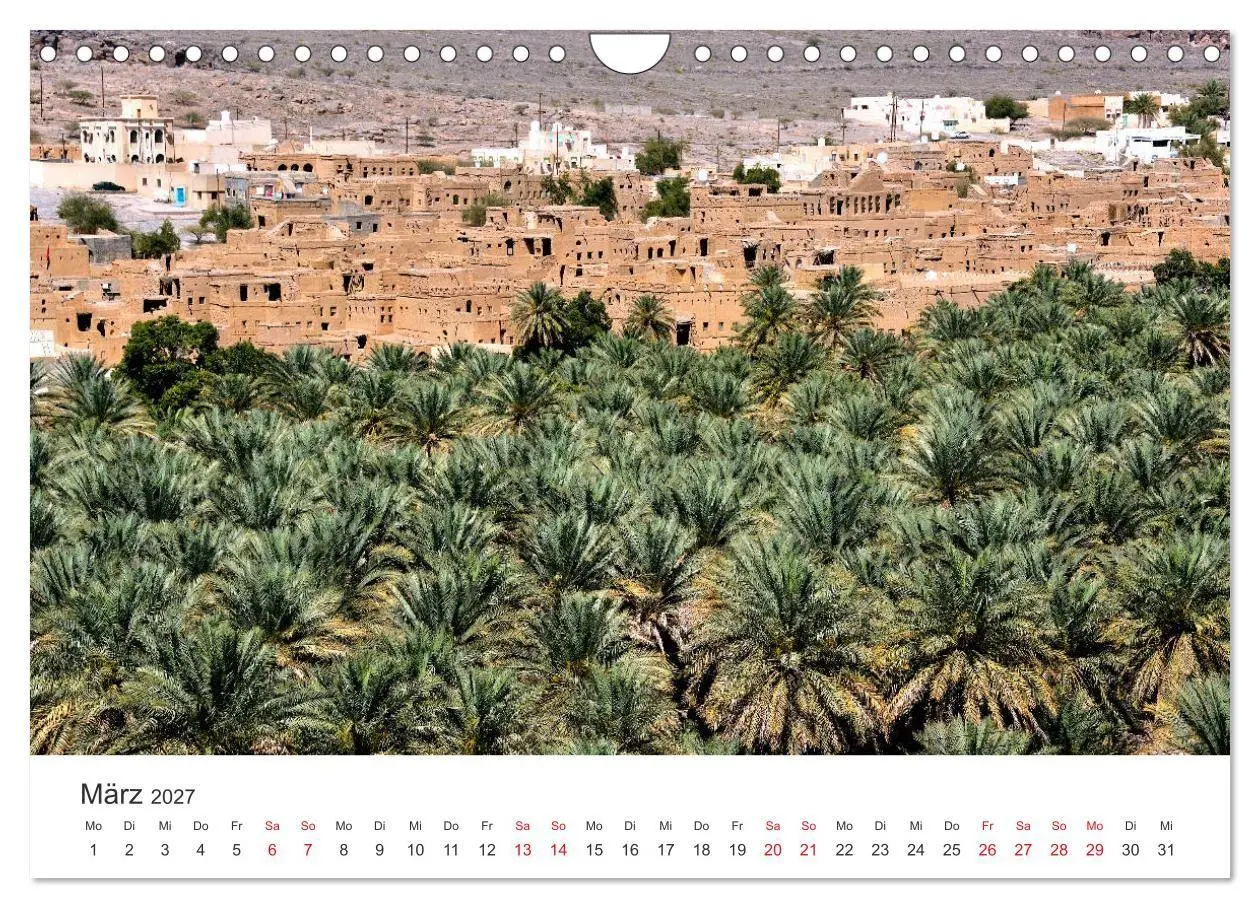 Bild: 9783569869691 | Sultanat Oman - Land des Orients (Wandkalender 2027 DIN A4 quer),...