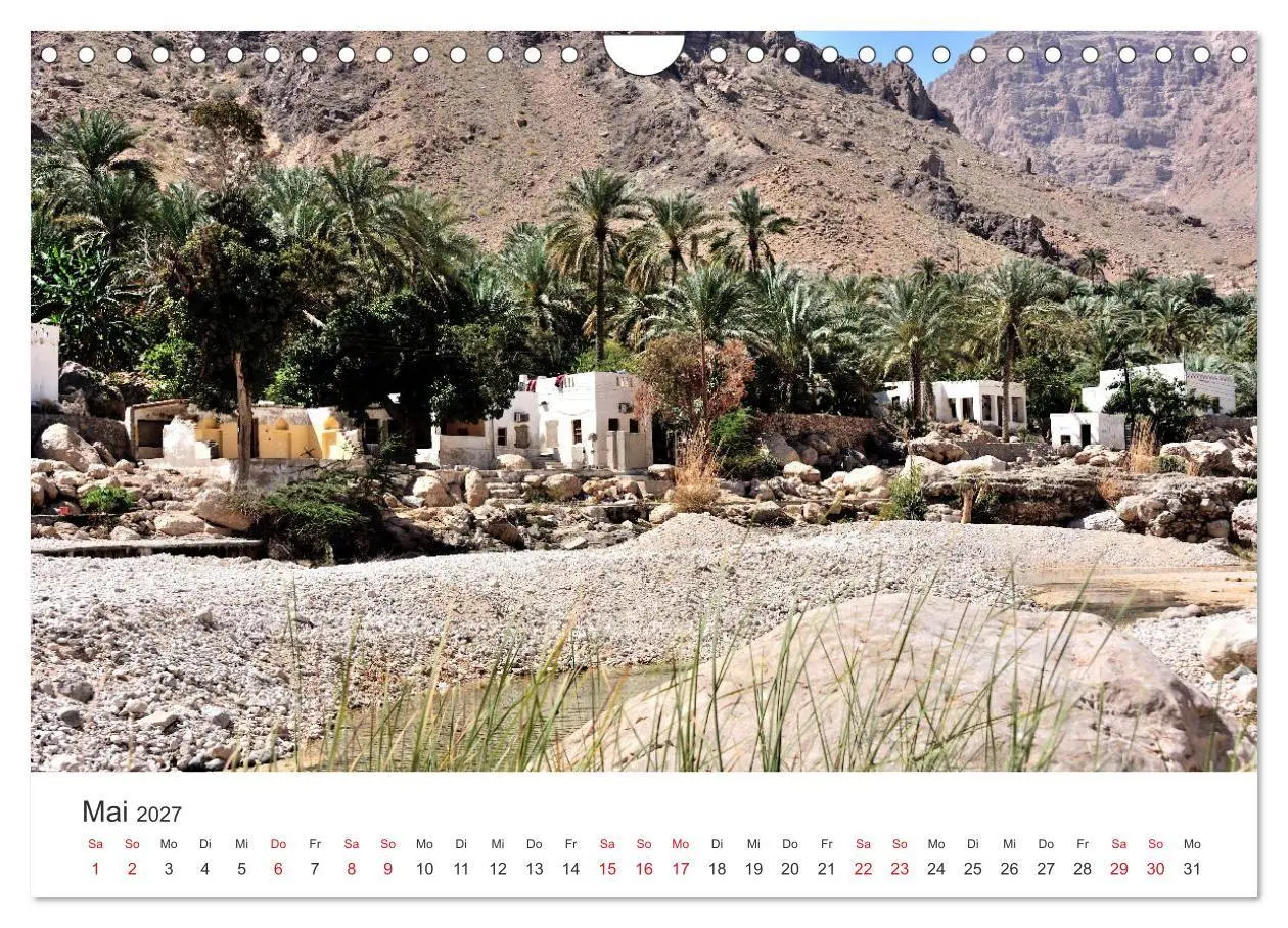 Bild: 9783569869691 | Sultanat Oman - Land des Orients (Wandkalender 2027 DIN A4 quer),...