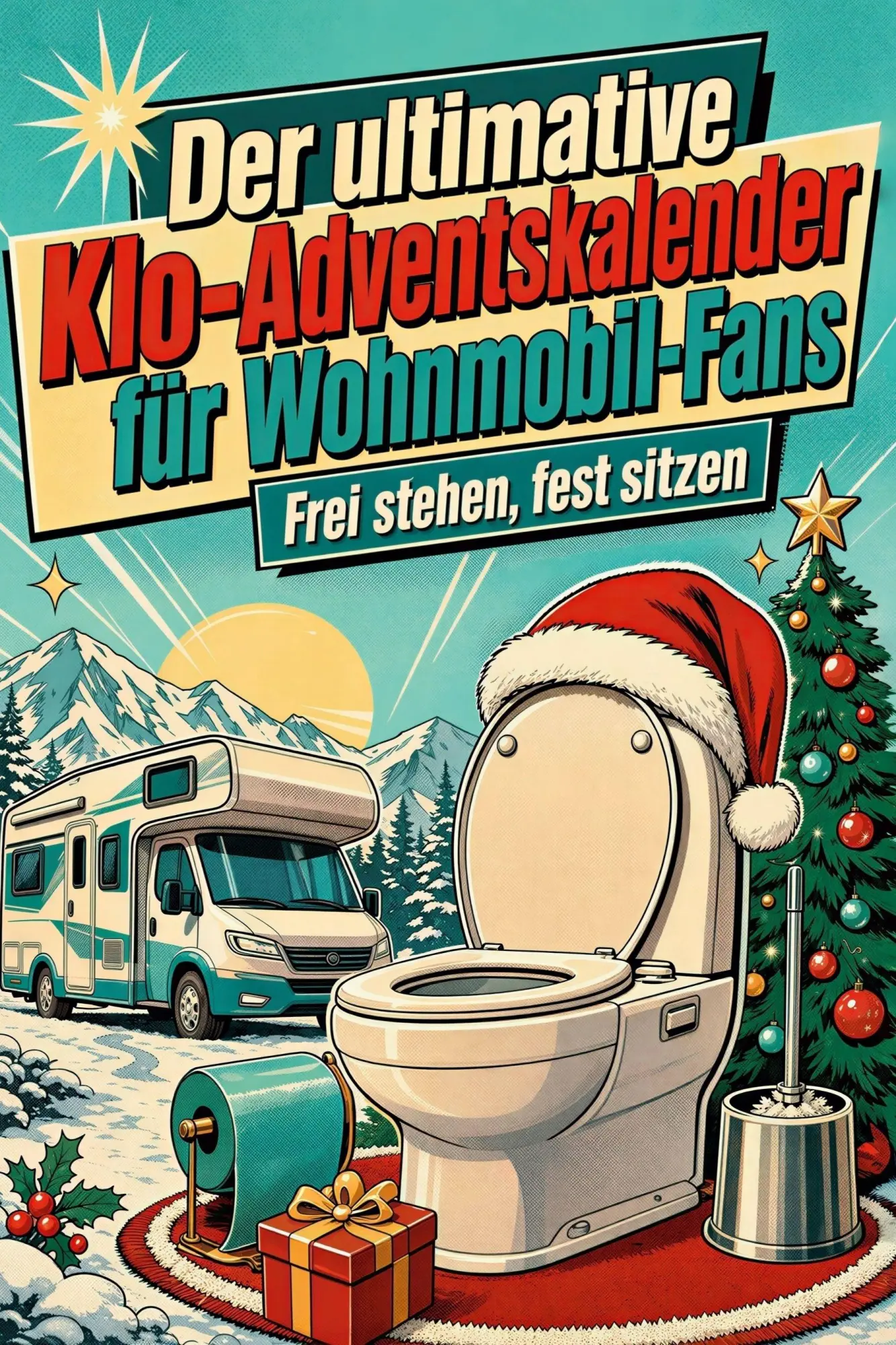 Cover: 9783696109691 | Der ultimative Klo-Adventskalender für Wohnmobil-Fans | Zoe Schmidt
