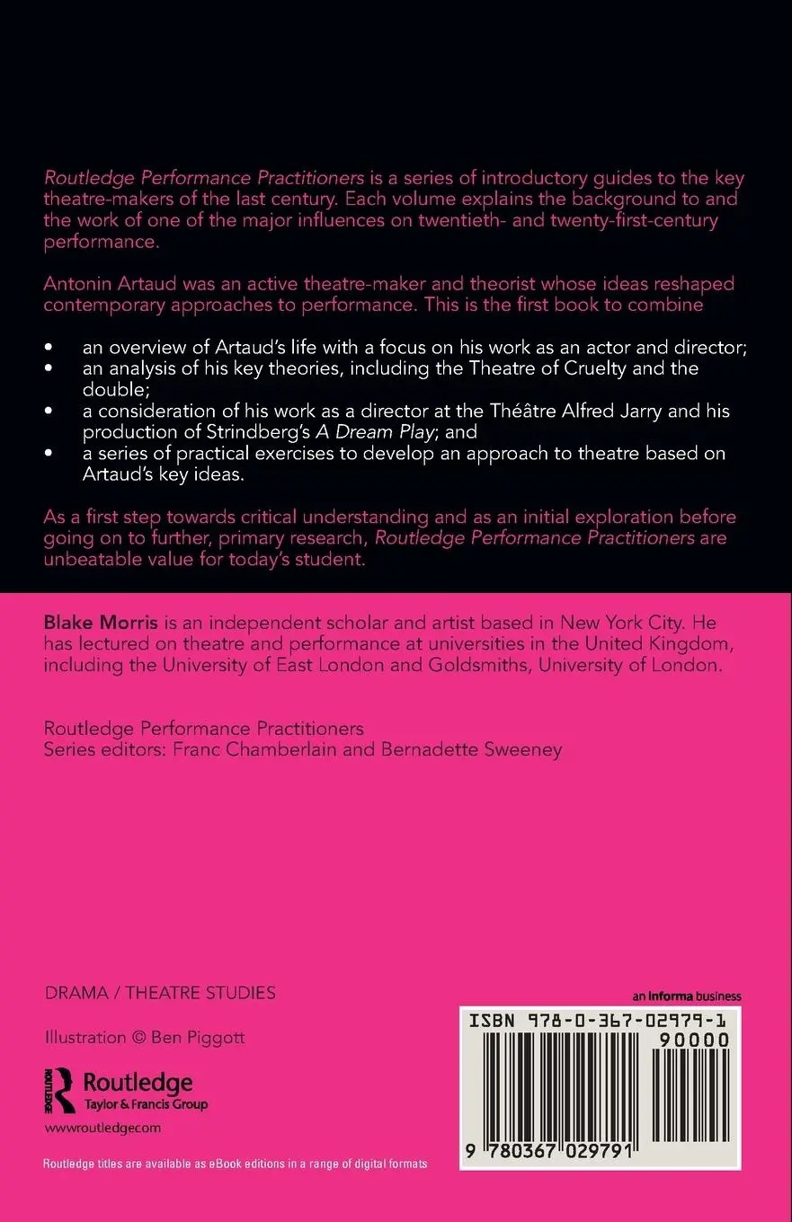 Rückseite: 9780367029791 | Antonin Artaud | Blake Morris | Taschenbuch | Englisch | 2021