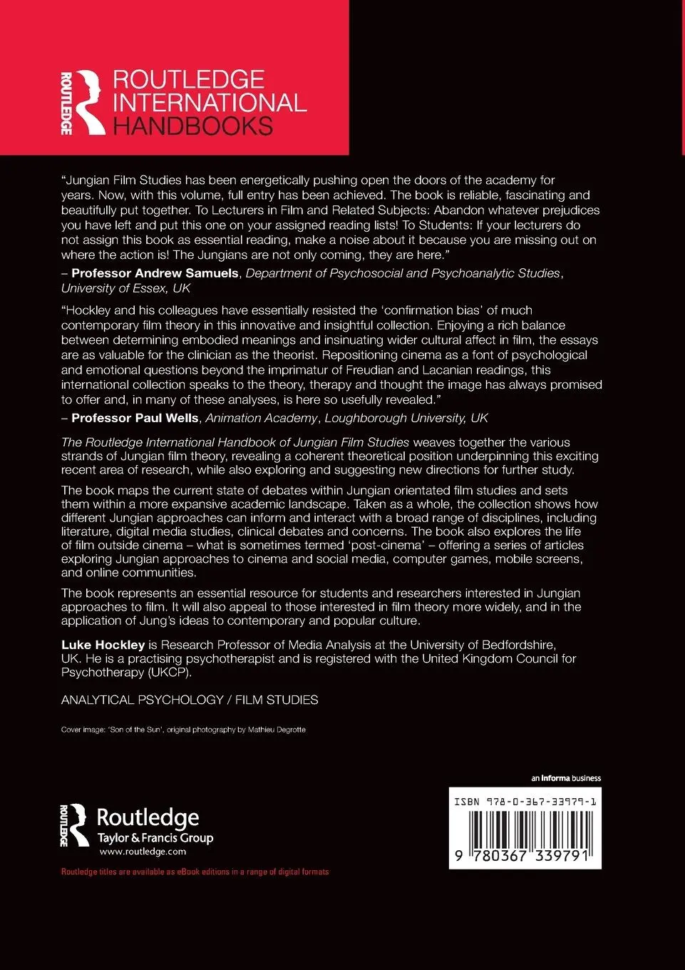 Rückseite: 9780367339791 | The Routledge International Handbook of Jungian Film Studies | Hockley