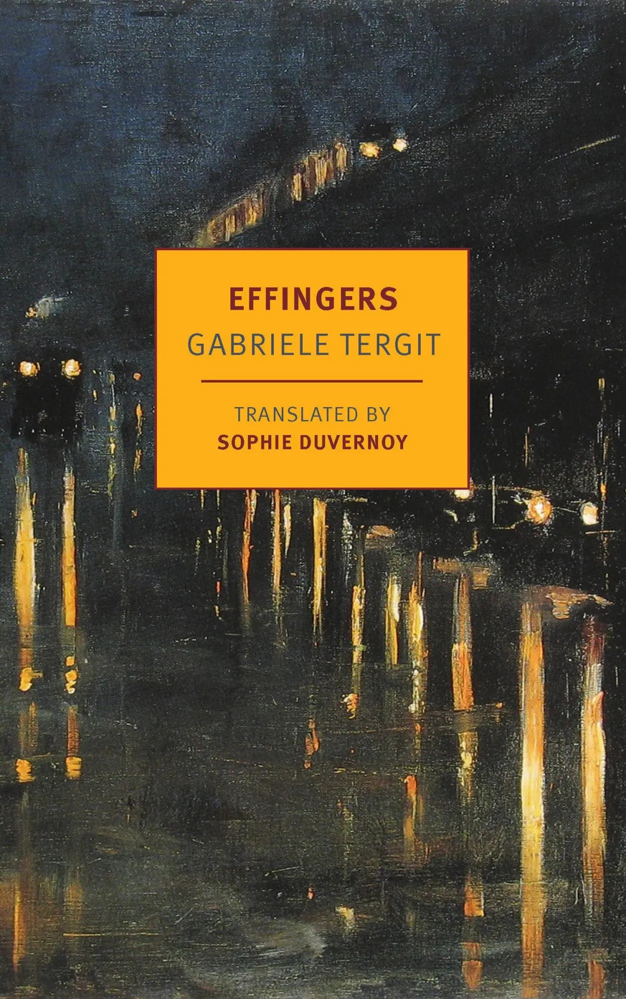 Cover: 9781681379791 | Effingers | Gabriele Tergit | Taschenbuch | Einband - flex.(Paperback)