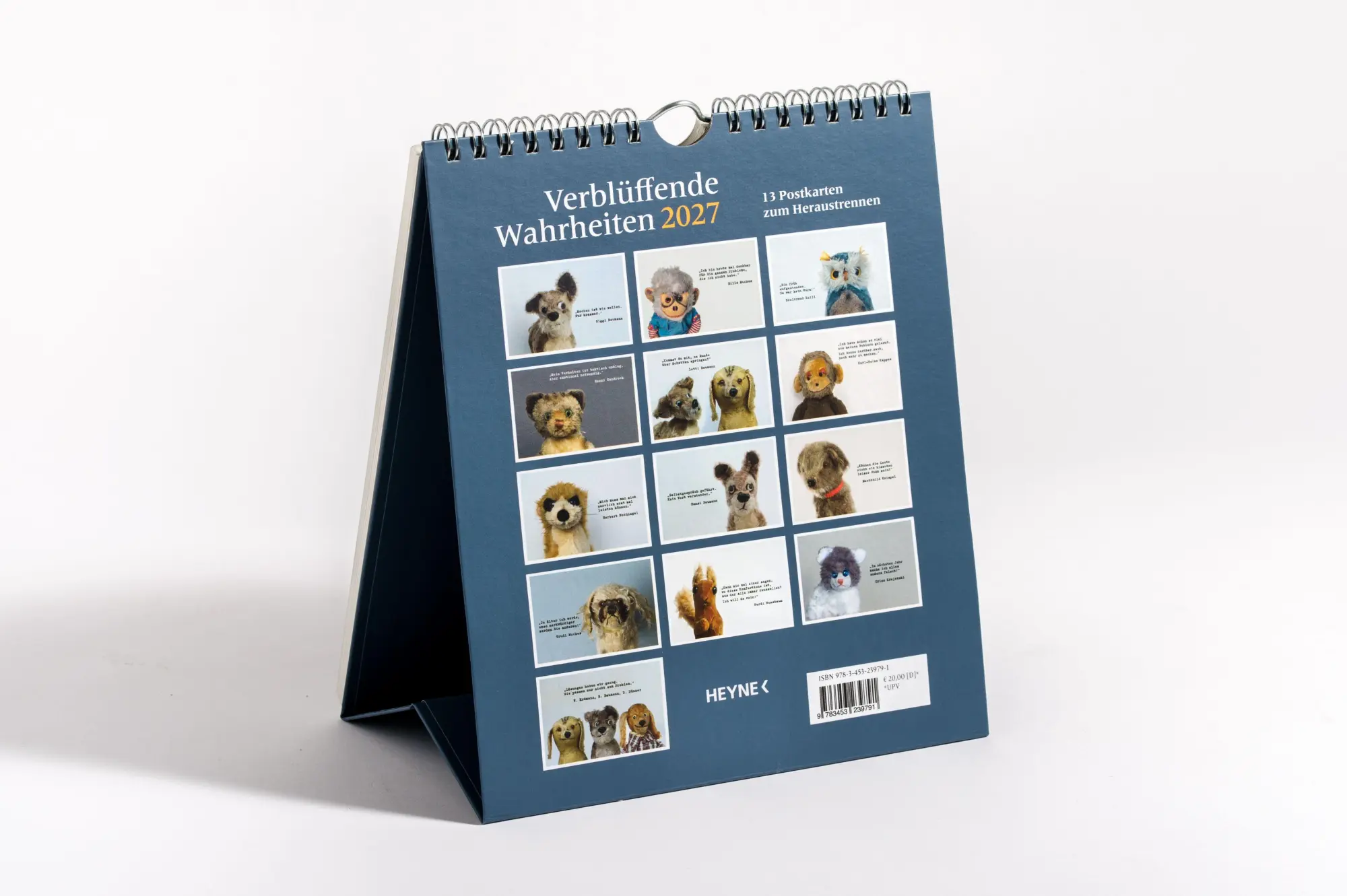 Bild: 9783453239791 | Verblüffende Wahrheiten - Postkartenkalender 2027 | Elke Moorkamp