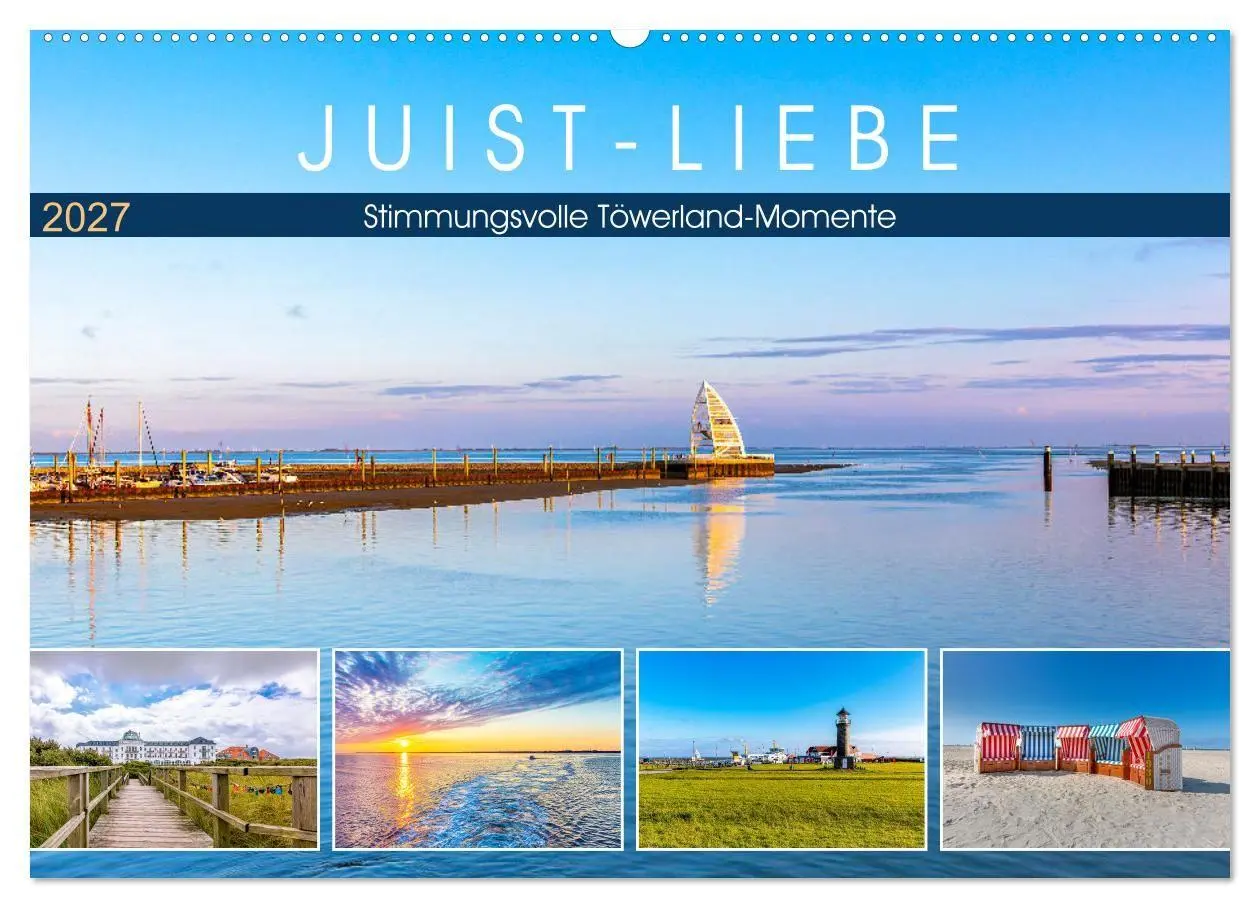 Cover: 9783569479791 | JUIST-LIEBE (Wandkalender 2027 DIN A2 quer), CALVENDO Monatskalender
