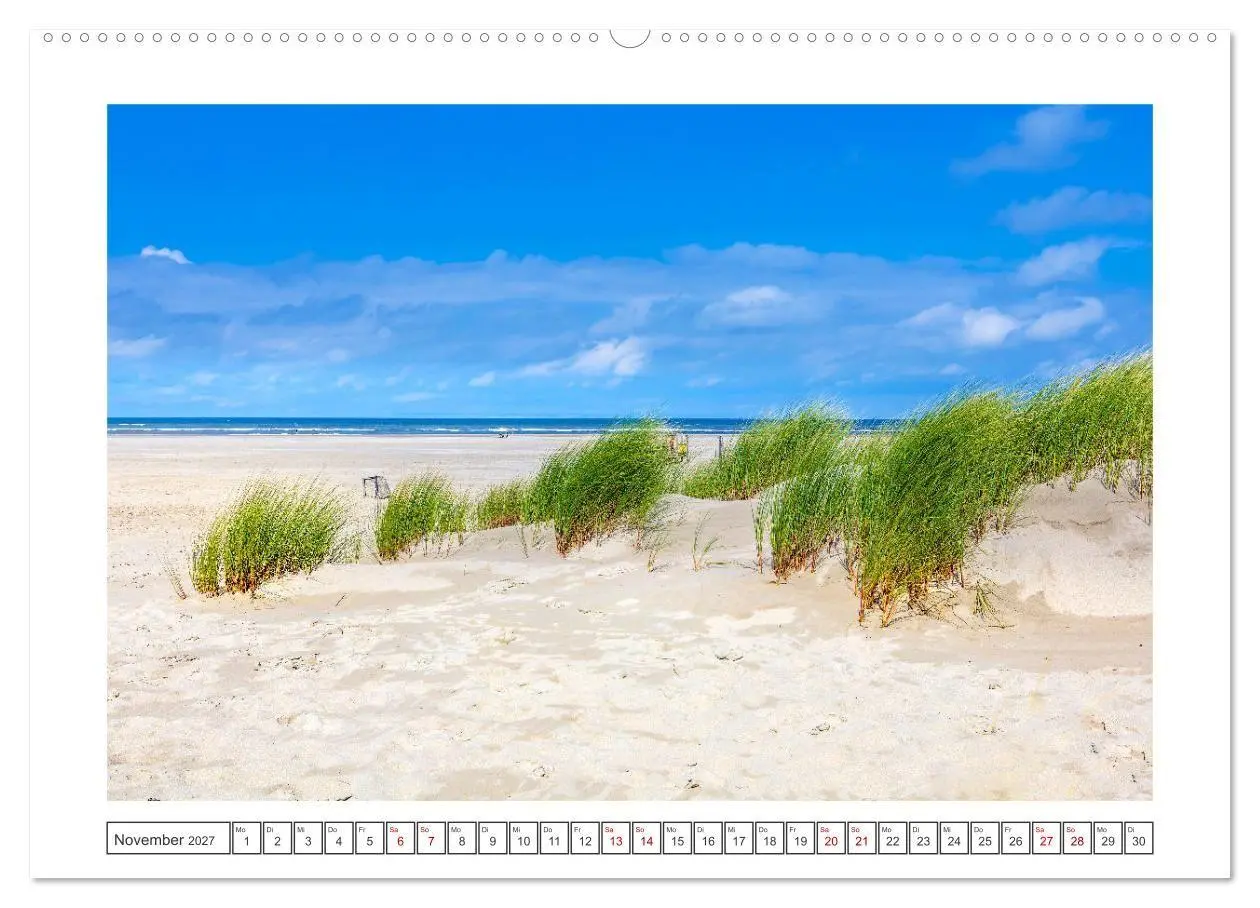Bild: 9783569479791 | JUIST-LIEBE (Wandkalender 2027 DIN A2 quer), CALVENDO Monatskalender