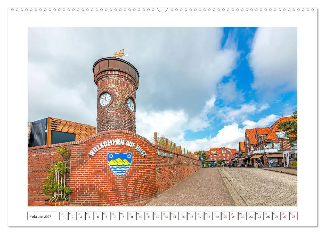Bild: 9783569479791 | JUIST-LIEBE (Wandkalender 2027 DIN A2 quer), CALVENDO Monatskalender