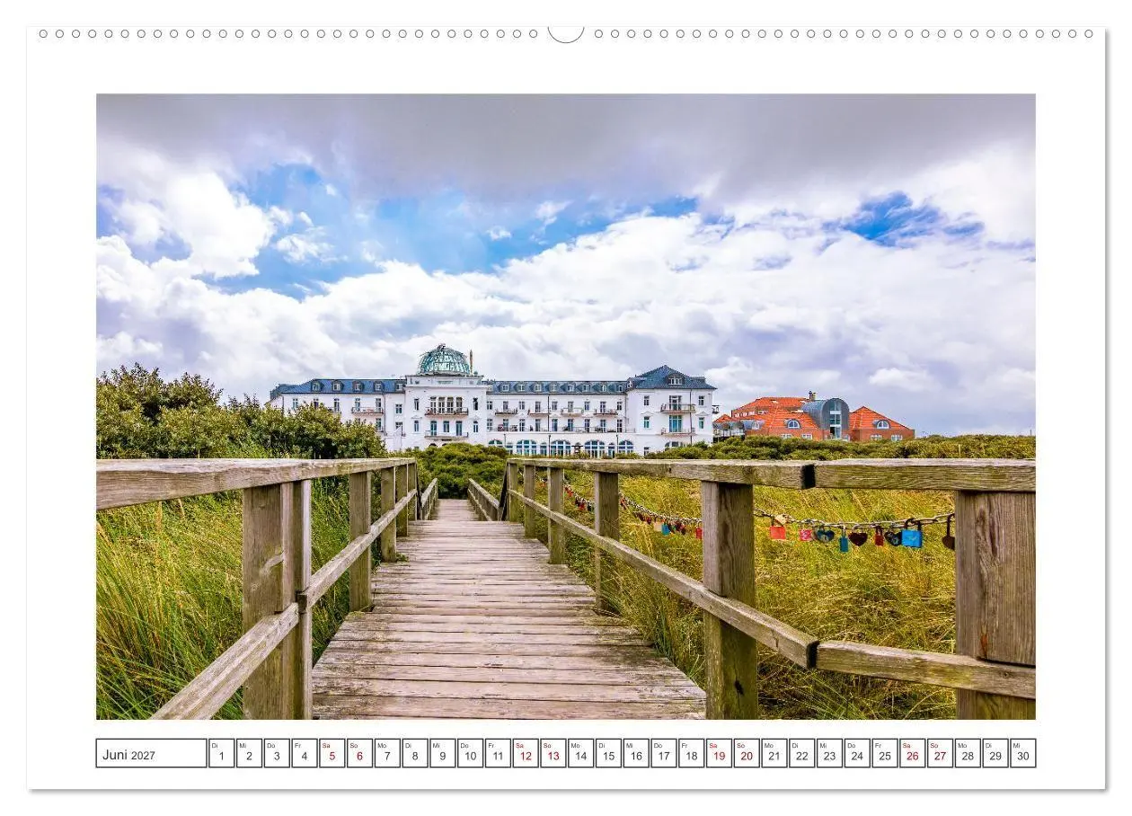 Bild: 9783569479791 | JUIST-LIEBE (Wandkalender 2027 DIN A2 quer), CALVENDO Monatskalender