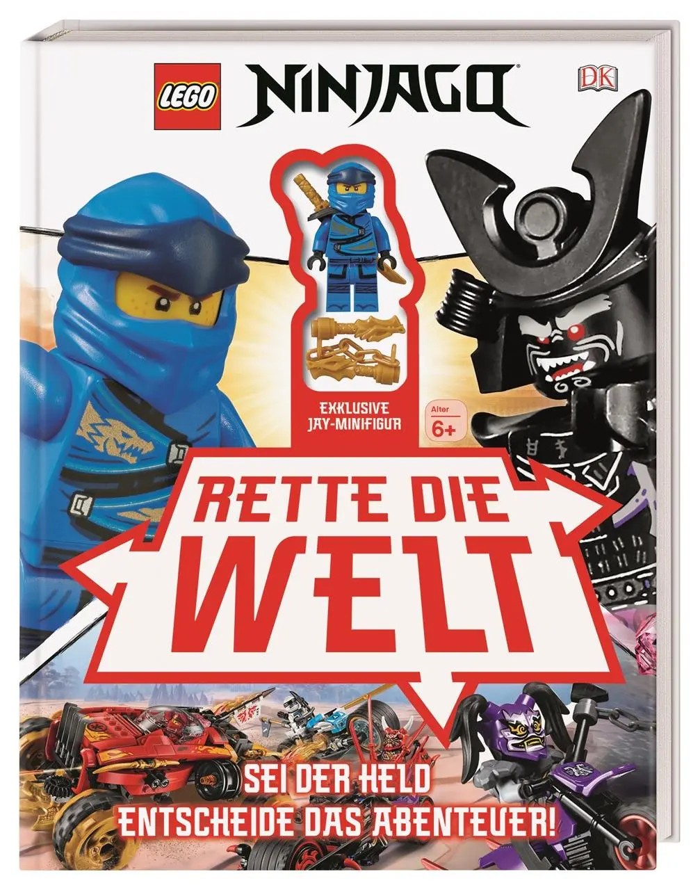 Cover: 9783831039791 | LEGO® NINJAGO® Rette die Welt | Simon Hugo | Buch | 120 S. | Deutsch