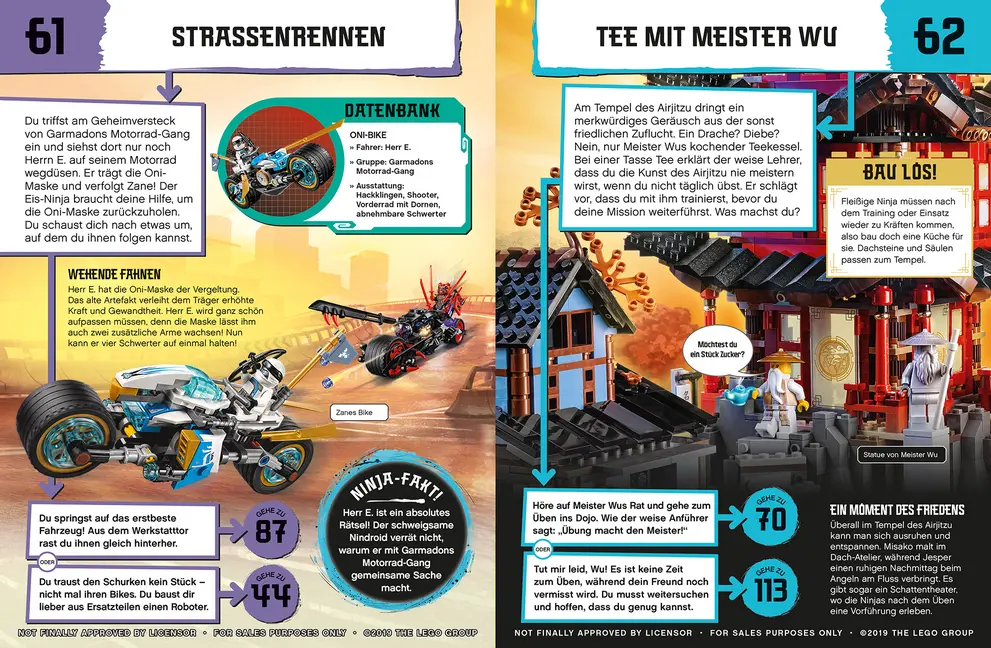 Rückseite: 9783831039791 | LEGO® NINJAGO® Rette die Welt | Simon Hugo | Buch | 120 S. | Deutsch
