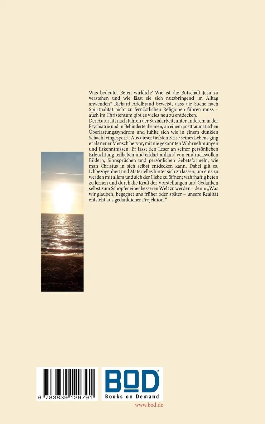 Rückseite: 9783839129791 | Wenn Christus in Dir erwacht | Richard Adelbrand | Taschenbuch | 2010