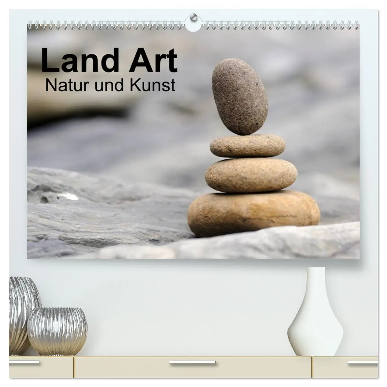 Cover: 9783516139891 | Land Art - Natur und Kunst (hochwertiger Premium Wandkalender 2026...