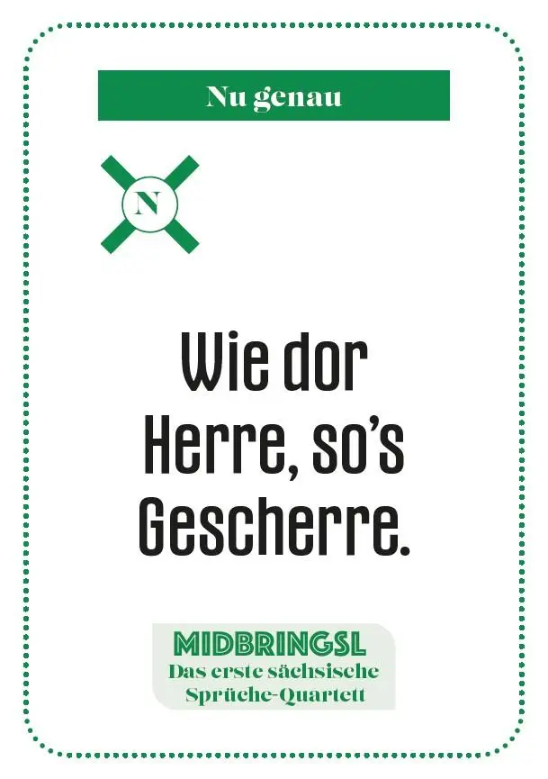 Bild: 4260225149991 | Midbringsl - Das sächsische Sprüche-Quartett | Peter Ufer | Spiel