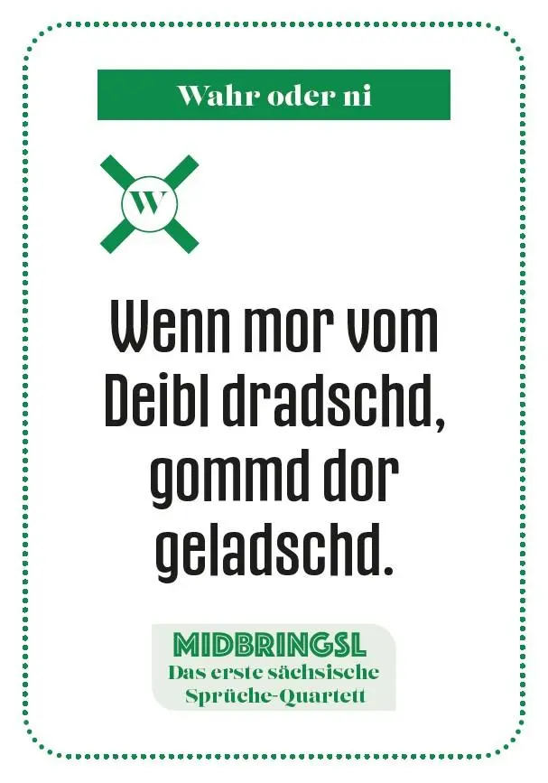 Bild: 4260225149991 | Midbringsl - Das sächsische Sprüche-Quartett | Peter Ufer | Spiel